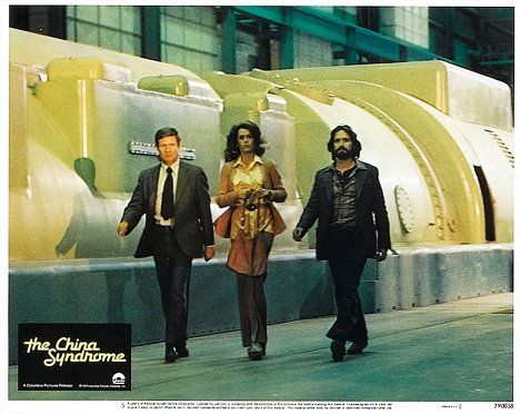 James Hampton, Jane Fonda, Michael Douglas - Das China-Syndrom - Lobbykarten