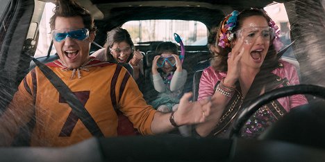 Edgar Ramirez, Jenna Ortega, Everly Carganilla, Jennifer Garner - Igen nap - Filmfotók