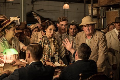 Elizabeth Tan, Luke Treadaway, Colm Meaney - The Singapore Grip - The Human Condition - Photos