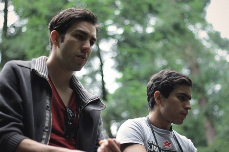 Christopher Aguilasocho, Axel Arenas - Les Jours heureux - Tournage
