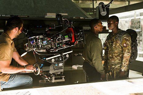 Anthony Mackie, Damson Idris - Outside the Wire - Making of