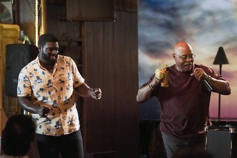 Stephen Hill, Roger E. Mosley - Magnum P.I. - The Day Danger Walked In - Photos