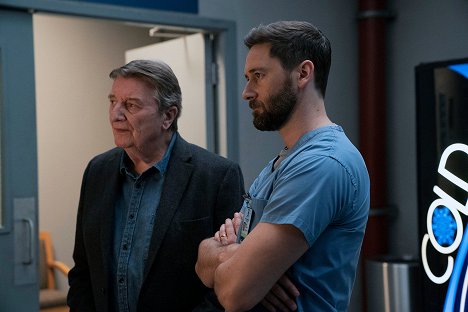 Larry Bryggman, Ryan Eggold - New Amsterdam - The Legend of Howie Cournemeyer - Photos