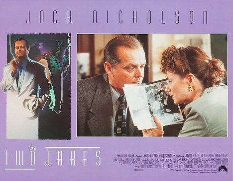 Jack Nicholson, Susan Forristal - The Two Jakes - Cartes de lobby