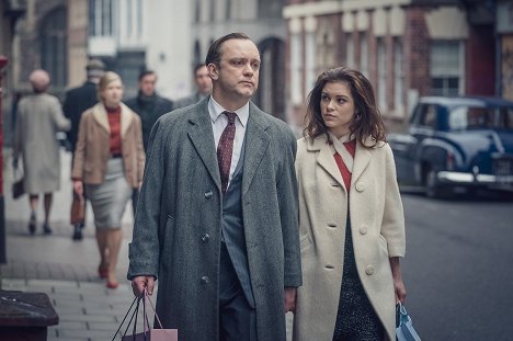 Sam Troughton, Sophie Cookson - The Trial of Christine Keeler - Episode 4 - Photos