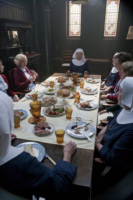 Helen George, Jenny Agutter, Laura Main, Miranda Hart, George Rainsford, Pam Ferris - Call the Midwife - Ruf des Lebens - Liebe ist stärker - Filmfotos