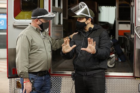 Giacomo Gianniotti - Grey's Anatomy - Une journée de silence - Tournage