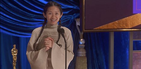 Chloé Zhao - Oscar-gála 2021 - Filmfotók
