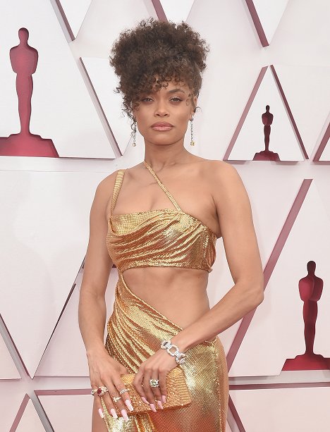 Red Carpet - Andra Day - The 93rd Annual Academy Awards - Events