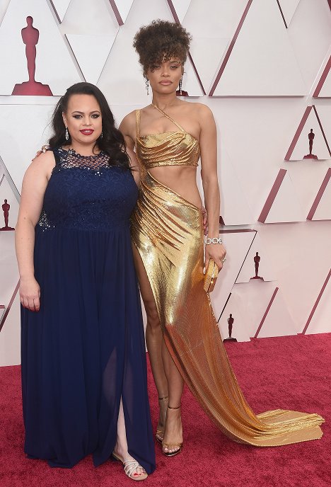 Red Carpet - Andra Day - The 93rd Annual Academy Awards - Events