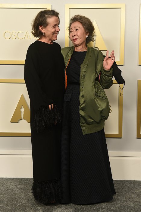 Frances McDormand, Yuh-jung Youn - The 93rd Annual Academy Awards - Promoción