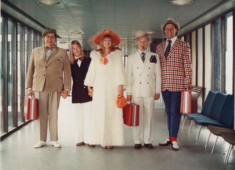 Poul Bundgaard, Jes Holtsø, Kirsten Walther, Ove Sprogøe, Morten Grunwald - Der voraussichtlich letzte Streich der Olsenbande - Werbefoto