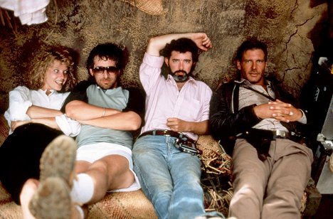 Steven Spielberg, Harrison Ford - Indiana Jones : À la recherche de l'âge d'or perdu - Filmfotók