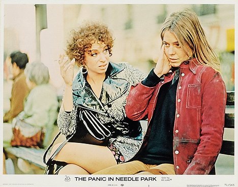 Marcia Jean Kurtz, Kitty Winn - The Panic in Needle Park - Lobbykaarten