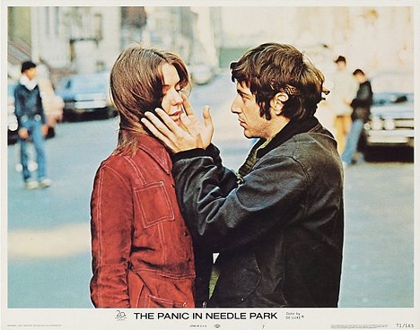 Kitty Winn, Al Pacino - The Panic in Needle Park - Lobbykaarten