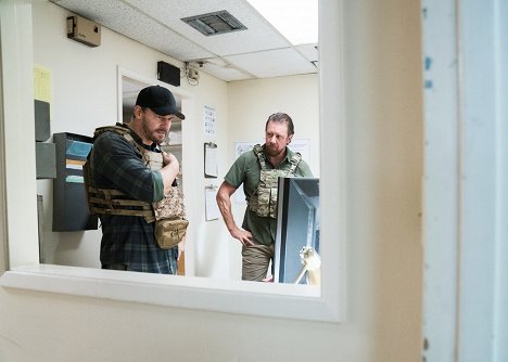 David Boreanaz, Tyler Grey - SEAL Team - Do No Harm - Photos