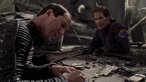 Matt Winston, Scott Bakula - Star Trek - Enterprise - Die Schockwelle – Teil 2 - Filmfotos