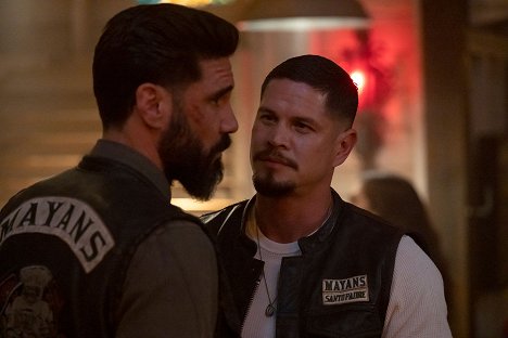 Clayton Cardenas, JD Pardo - Mayans M.C. - The House of Death Floats By - Photos