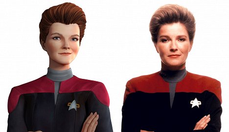 Kate Mulgrew - Star Trek - Fenomén - Série 1 - Concept Art