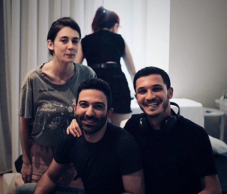 Sena Başdoğan, İbrahim Halaçoğlu, Yusuf Ölmez - Venus in the Fog - Tournage