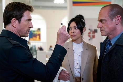 Dylan McDermott, Tamara Taylor, Christopher Meloni - Law & Order: Organized Crime - An Inferior Product - Photos
