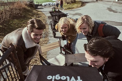 Herman Tømmeraas, Theresa Frostad Eggesbø, Emma Bones, Jonas Strand Gravli - Ragnarok - Season 1 - Making of