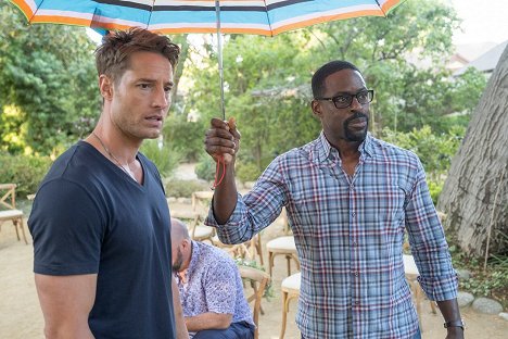 Justin Hartley, Sterling K. Brown - This Is Us - The Adirondacks - Photos