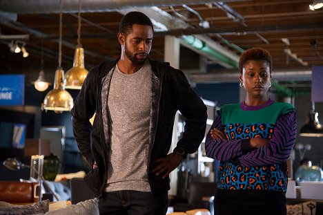 Jay Ellis, Issa Rae - Insecure - Thirsty as Fuck - Photos