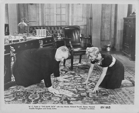 W.C. Fields, Una Merkel - Der Bankdetektiv - Lobbykarten