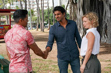 Jay Hernandez, Jay Ali, Perdita Weeks - Magnum P.I. - Bloodline - Photos