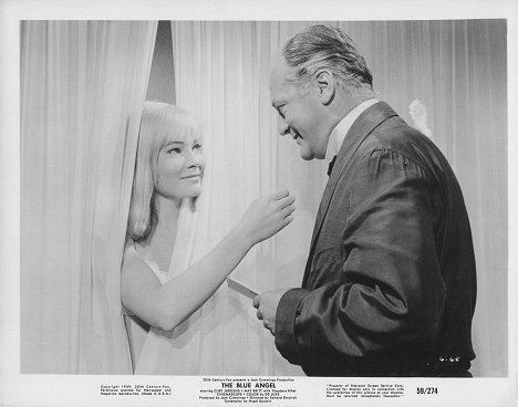 May Britt, Curd Jürgens - The Blue Angel - Vitrinfotók