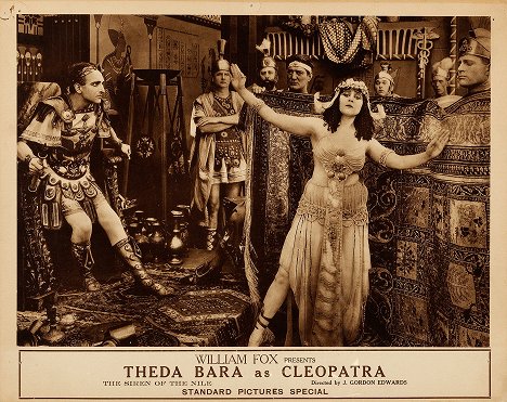 Fritz Leiber, Theda Bara - Cleopatra - Vitrinfotók