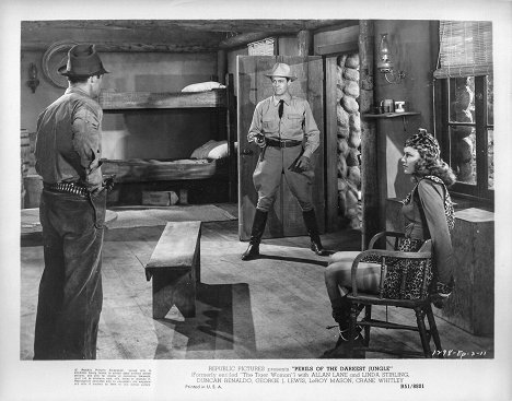 Allan Lane, Linda Stirling - The Tiger Woman - Lobby Cards