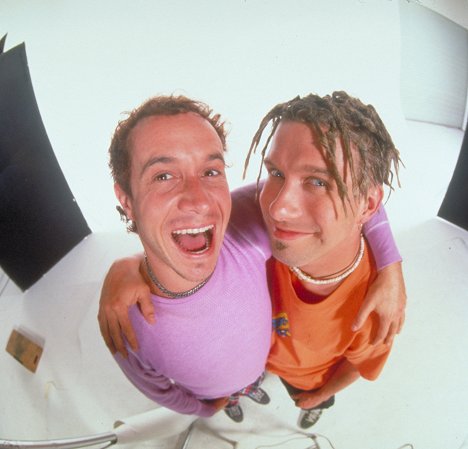 Pauly Shore, Stephen Baldwin - Bud und Doyle - Total Bio, garantiert schädlich - Werbefoto