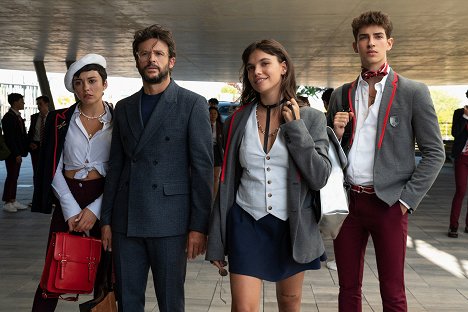 Carla Díaz, Diego Martín, Martina Cariddi, Manu Ríos - Élite - Season 4 - Film