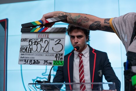 Itzan Escamilla - Élite - Season 4 - Tournage