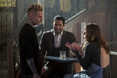 Michael Voltaggio, Tom Ellis, Ginifer King - Lucifer - Is This Really How It's Going to End?! - Photos