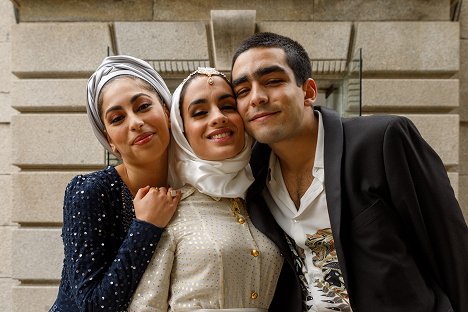 Mina El Hammani, Fariba Sheikhan, Omar Ayuso - Élite : Histoires courtes - Nadia Guzmán - Partie 2 - Tournage