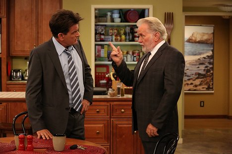 Charlie Sheen, Martin Sheen - Anger Management - Charlie and the Devil - Photos