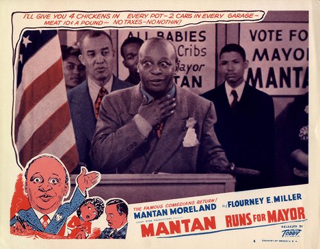 Mantan Moreland - Mantan Runs for Mayor - Lobby Cards