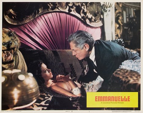 Sylvia Kristel, Alain Cuny - Emmanuelle - Lobby Cards