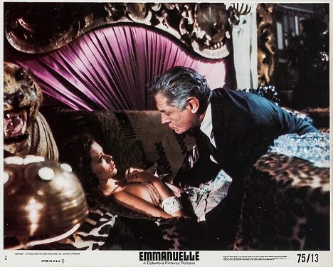 Sylvia Kristel, Alain Cuny - Emmanuelle - Lobby Cards