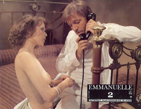 Sylvia Kristel, Umberto Orsini - Emmanuelle II - Lobby Cards