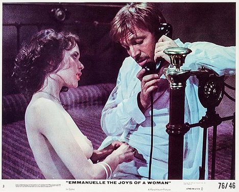 Sylvia Kristel, Umberto Orsini - Emmanuelle II - Lobby Cards