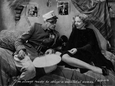 Gary Cooper, Marlene Dietrich - Morocco - Van film