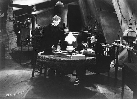 Ernest Thesiger, Colin Clive - Frankensteins Braut - Filmfotos