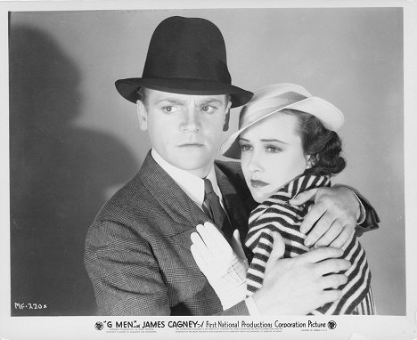 James Cagney, Margaret Lindsay - 'G' Men - Lobbykaarten