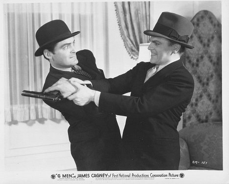 Edward Pawley, James Cagney - 'G' Men - Lobbykaarten