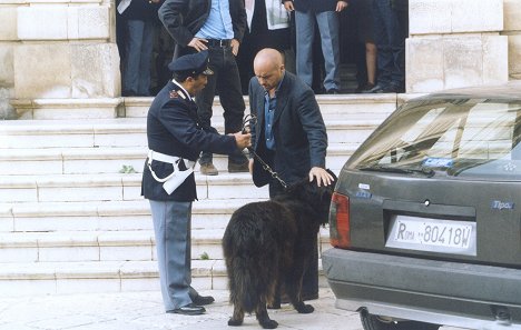 Angelo Russo, Orlando, Luca Zingaretti - Commissaire Montalbano - Il senso del tatto - Film