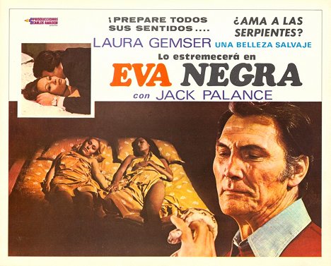 Michele Starck, Laura Gemser, Jack Palance - Eva nera - Lobby karty